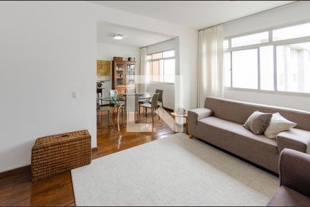 Sala de apartamento à venda com 4 quartos, 120m² em Gutierrez, Belo Horizonte