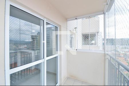 Varanda da Sala de apartamento à venda com 2 quartos, 66m² em Jardim do Papai, Guarulhos