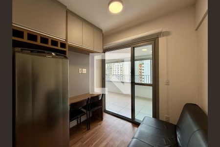 Sala  de apartamento para alugar com 1 quarto, 36m² em Jardim das Acacias, São Paulo