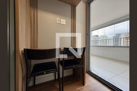 Sala  de apartamento para alugar com 1 quarto, 36m² em Jardim das Acacias, São Paulo