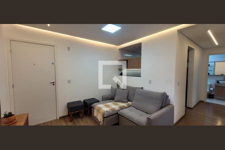 sala  de apartamento para alugar com 2 quartos, 47m² em Dom Bosco, Betim