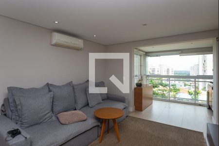 Sala de apartamento à venda com 2 quartos, 80m² em Alto de Pinheiros, São Paulo