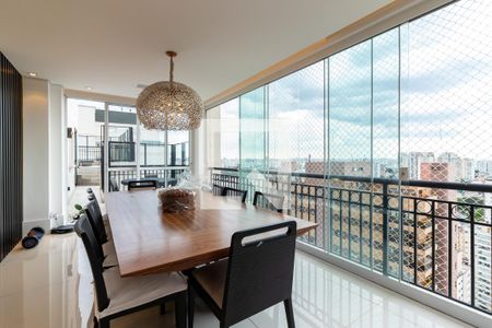 Varanda / Sala de Jantar de apartamento à venda com 4 quartos, 306m² em Santana, São Paulo