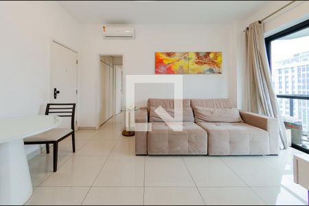 Sala de apartamento para alugar com 1 quarto, 45m² em Funcionários, Belo Horizonte