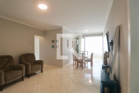 Sala de apartamento para alugar com 3 quartos, 112m² em Centro, Guarujá