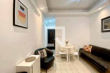 Sala  de apartamento para alugar com 2 quartos, 40m² em Copacabana, Rio de Janeiro