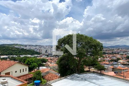 Vista da Suite 1 de apartamento à venda com 3 quartos, 74m² em Serrano, Belo Horizonte