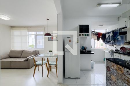 Sala de apartamento à venda com 1 quarto, 48m² em Pinheiros, São Paulo