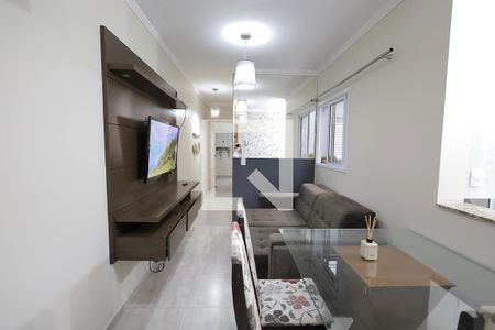 Sala de apartamento para alugar com 2 quartos, 50m² em Jardim Santo Antônio, Santo André