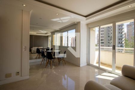 Sala/Cozinha  de apartamento para alugar com 1 quarto, 60m² em Paraíso do Morumbi, São Paulo