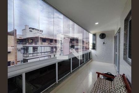 Varanda de apartamento à venda com 3 quartos, 110m² em Recreio dos Bandeirantes, Rio de Janeiro
