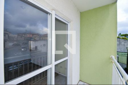 Varanda da Sala de apartamento para alugar com 2 quartos, 49m² em Água Chata, Guarulhos