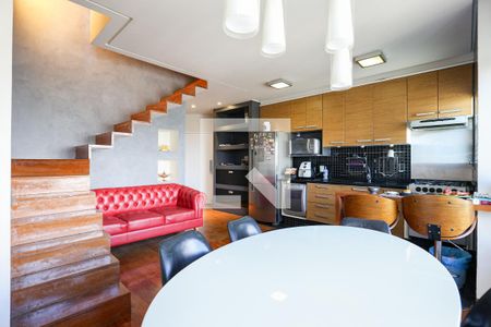 Sala de apartamento à venda com 1 quarto, 118m² em Morumbi, São Paulo