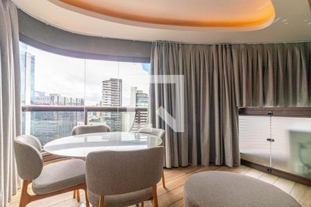 Sala de Jantar de apartamento para alugar com 1 quarto, 47m² em Itaim Bibi, São Paulo