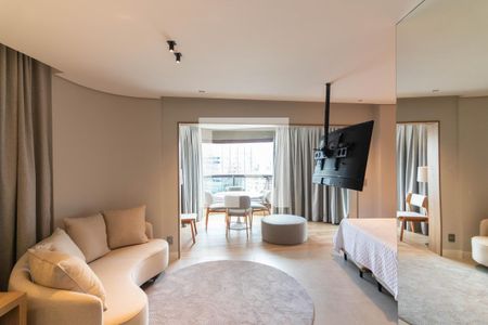 Sala de apartamento para alugar com 1 quarto, 47m² em Itaim Bibi, São Paulo