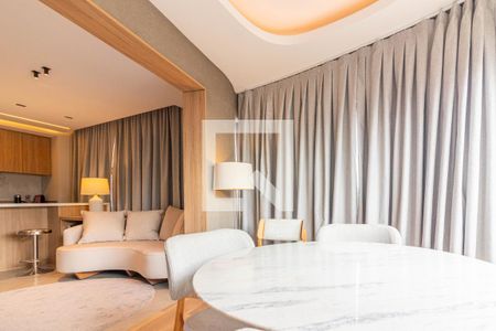 Sala de Jantar de apartamento para alugar com 1 quarto, 47m² em Itaim Bibi, São Paulo