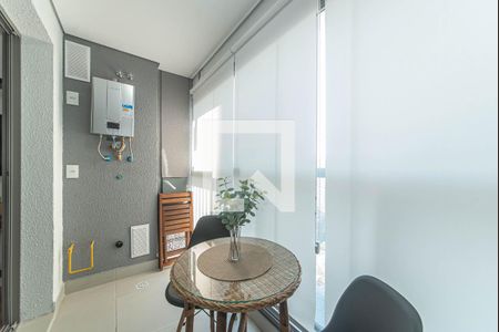 Varanda de kitnet/studio para alugar com 1 quarto, 26m² em Santo Amaro, São Paulo