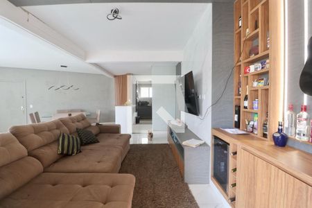 Sala de apartamento para alugar com 3 quartos, 200m² em Jardim Asturias, Guarujá