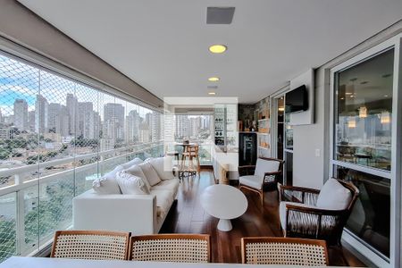Varanda da Sala de apartamento à venda com 3 quartos, 168m² em Vila Mariana, São Paulo