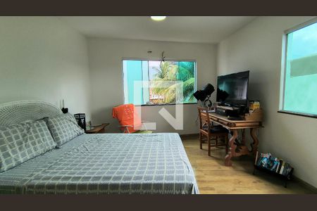 Suíte  de casa de condomínio à venda com 3 quartos, 200m² em Vargem Pequena, Rio de Janeiro