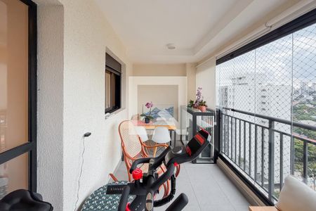 Sala - Varanda Gourmet de apartamento para alugar com 2 quartos, 63m² em Ipiranga, São Paulo