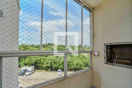 Sacada da Sala de apartamento para alugar com 2 quartos, 45m² em Santa Fe, Porto Alegre