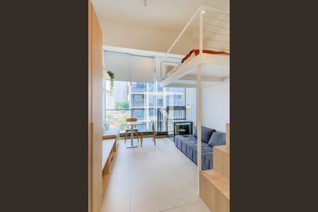 Studio de kitnet/studio para alugar com 1 quarto, 29m² em Jardim das Acacias, São Paulo