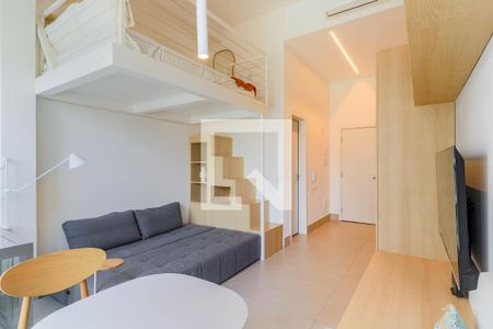Studio de kitnet/studio para alugar com 1 quarto, 29m² em Jardim das Acacias, São Paulo