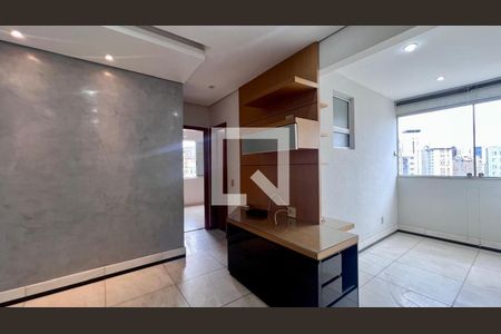 sala  de apartamento à venda com 2 quartos, 64m² em Lourdes, Belo Horizonte