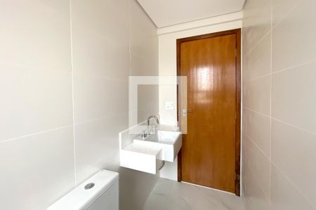 Banheiro da Suíte 1 de apartamento à venda com 4 quartos, 126m² em Serra, Belo Horizonte