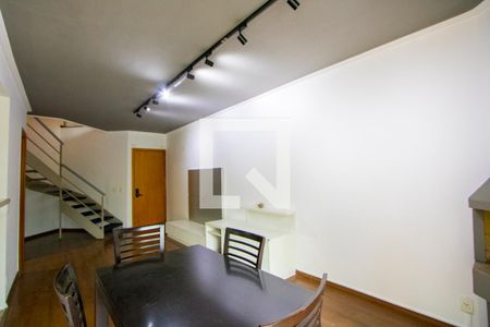 Sala de apartamento para alugar com 1 quarto, 104m² em Jardim, Santo André