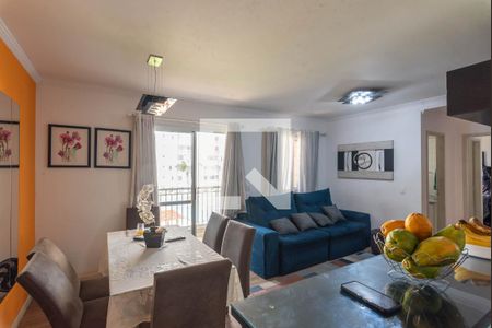 Sala  de apartamento à venda com 2 quartos, 67m² em Vila Progresso, Campinas