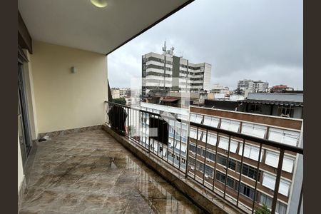 Varanda da Sala de apartamento para alugar com 3 quartos, 105m² em Méier, Rio de Janeiro