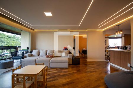 Sala de apartamento à venda com 4 quartos, 167m² em Vila Suzana, São Paulo