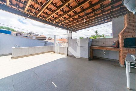 Varanda Gourmet de casa à venda com 3 quartos, 90m² em Jardim Itapoan, Santo André