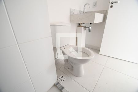 Banheiro de kitnet/studio à venda com 1 quarto, 45m² em Taquaral, Campinas