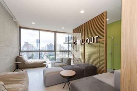 Área comum de apartamento para alugar com 1 quarto, 20m² em Santo Amaro, São Paulo