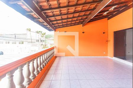 Varanda da Sala de casa para alugar com 3 quartos, 100m² em Jardim Irene, Santo André