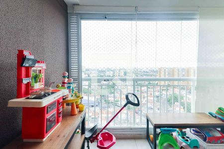 Varanda de apartamento à venda com 2 quartos, 60m² em Jardim Esmeralda, São Paulo