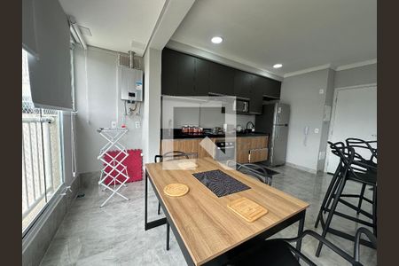 Sala de apartamento para alugar com 1 quarto, 45m² em Bethaville I, Barueri