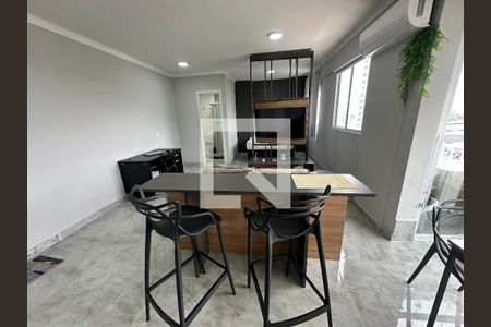 Sala de apartamento para alugar com 1 quarto, 45m² em Bethaville I, Barueri