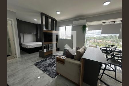 Sala de apartamento para alugar com 1 quarto, 45m² em Bethaville I, Barueri