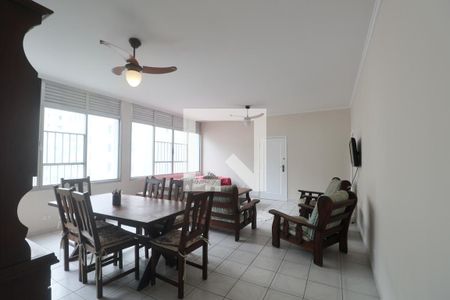 Sala de apartamento para alugar com 3 quartos, 120m² em Centro, Guarujá