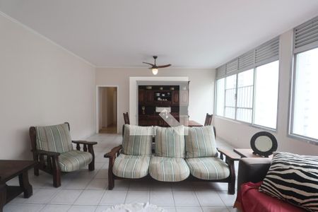 Sala de apartamento para alugar com 3 quartos, 120m² em Centro, Guarujá