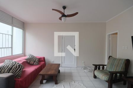 Sala de apartamento para alugar com 3 quartos, 120m² em Centro, Guarujá