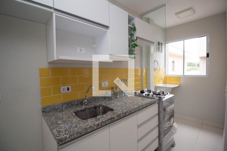 Cozinha de kitnet/studio para alugar com 1 quarto, 25m² em Jardim Sao Ricardo, São Paulo