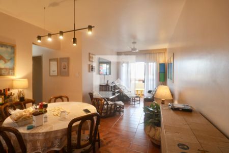 Sala de apartamento para alugar com 3 quartos, 100m² em Jardim Enseada, Guarujá