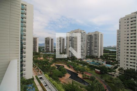 Sala - Varanda de apartamento à venda com 2 quartos, 77m² em Barra Olímpica, Rio de Janeiro