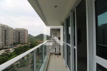 Sala - Varanda de apartamento à venda com 2 quartos, 77m² em Barra Olímpica, Rio de Janeiro