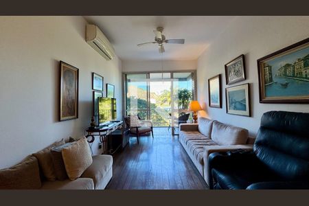 Sala de apartamento à venda com 2 quartos, 113m² em Lagoa, Rio de Janeiro